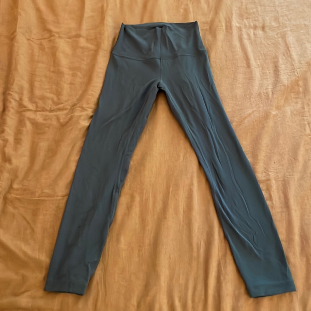Lululemon Align Ashy Blue-Green Leggings